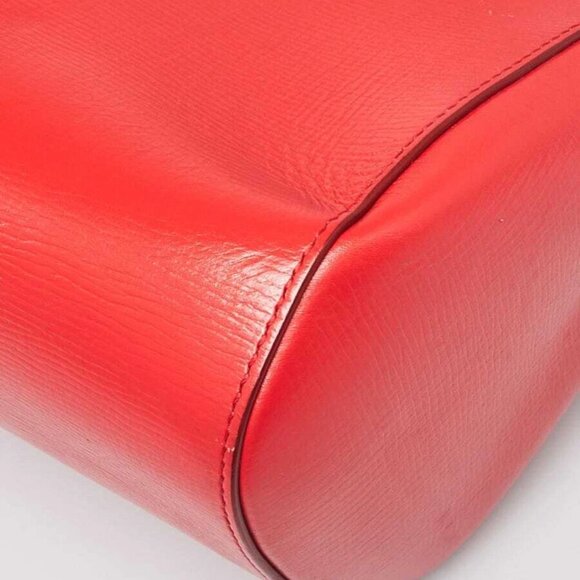 Givenchy Red Grained Leather Pandora Box Medium Shoulder Bag - Picture 10 of 11